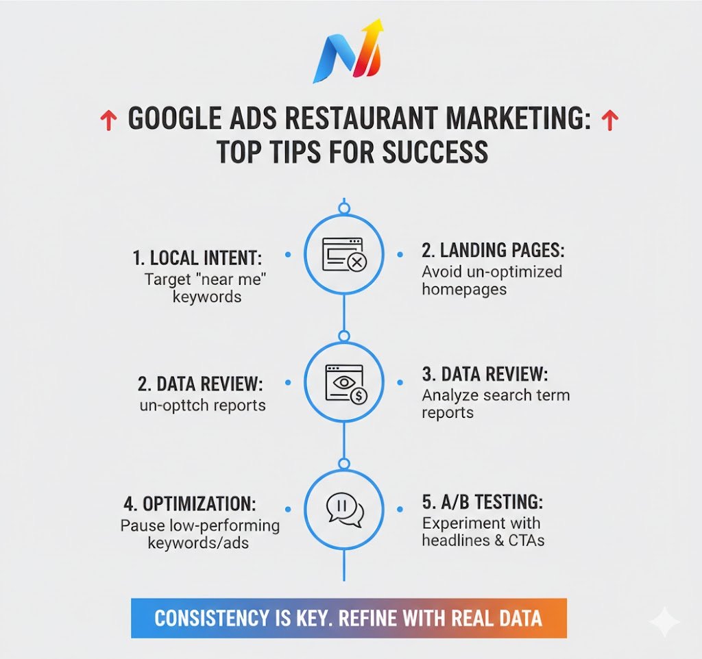 Best Practices for Google Ads Restaurant Marketing