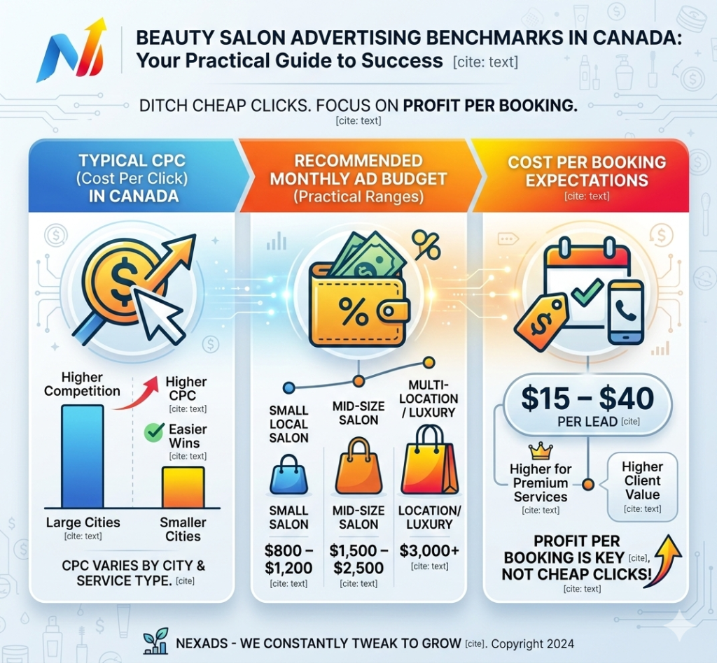 How Much Should a Beauty Salon Spend on Google Ads in Canada