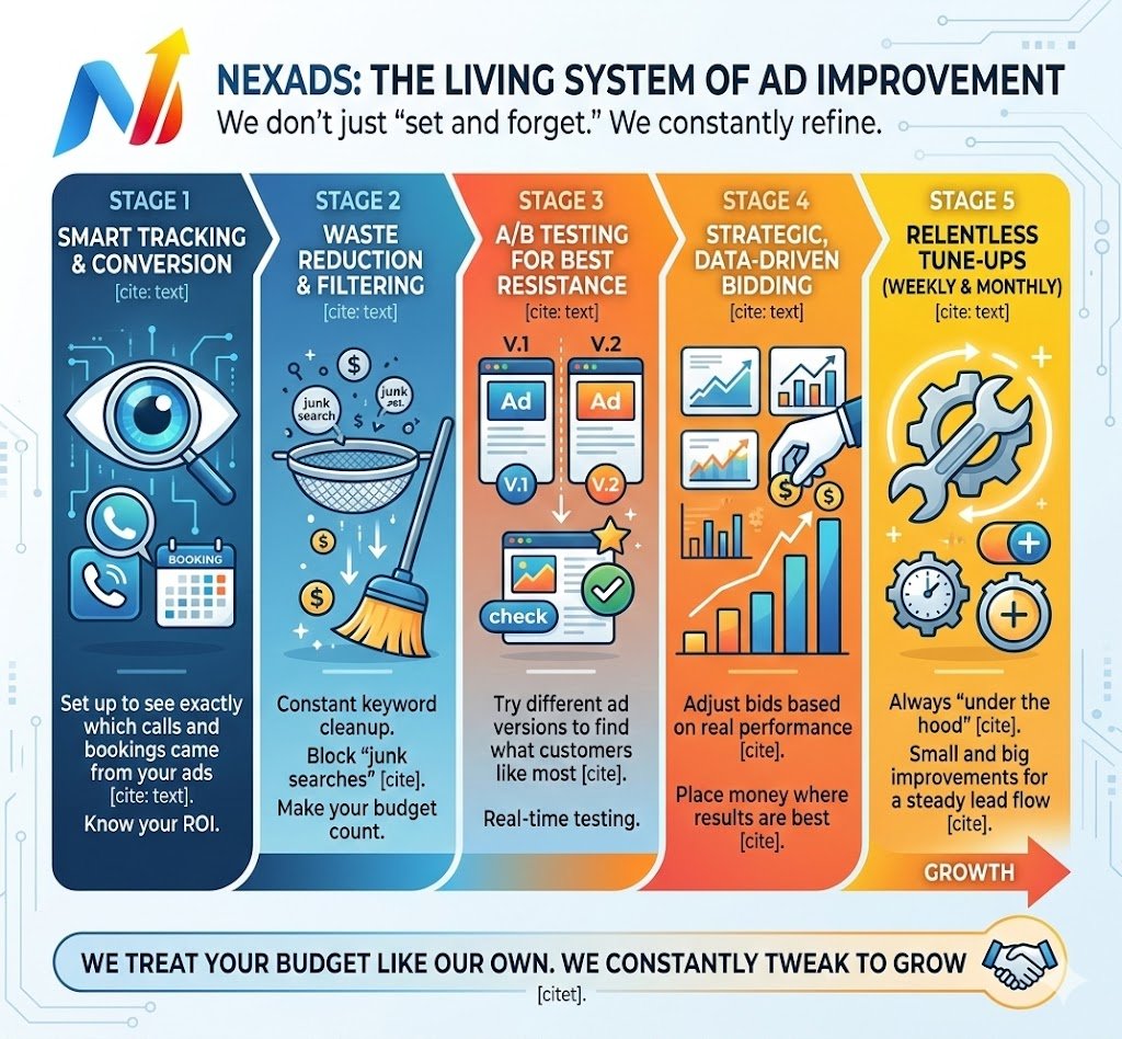 The NexAds Agency Salon Growth System